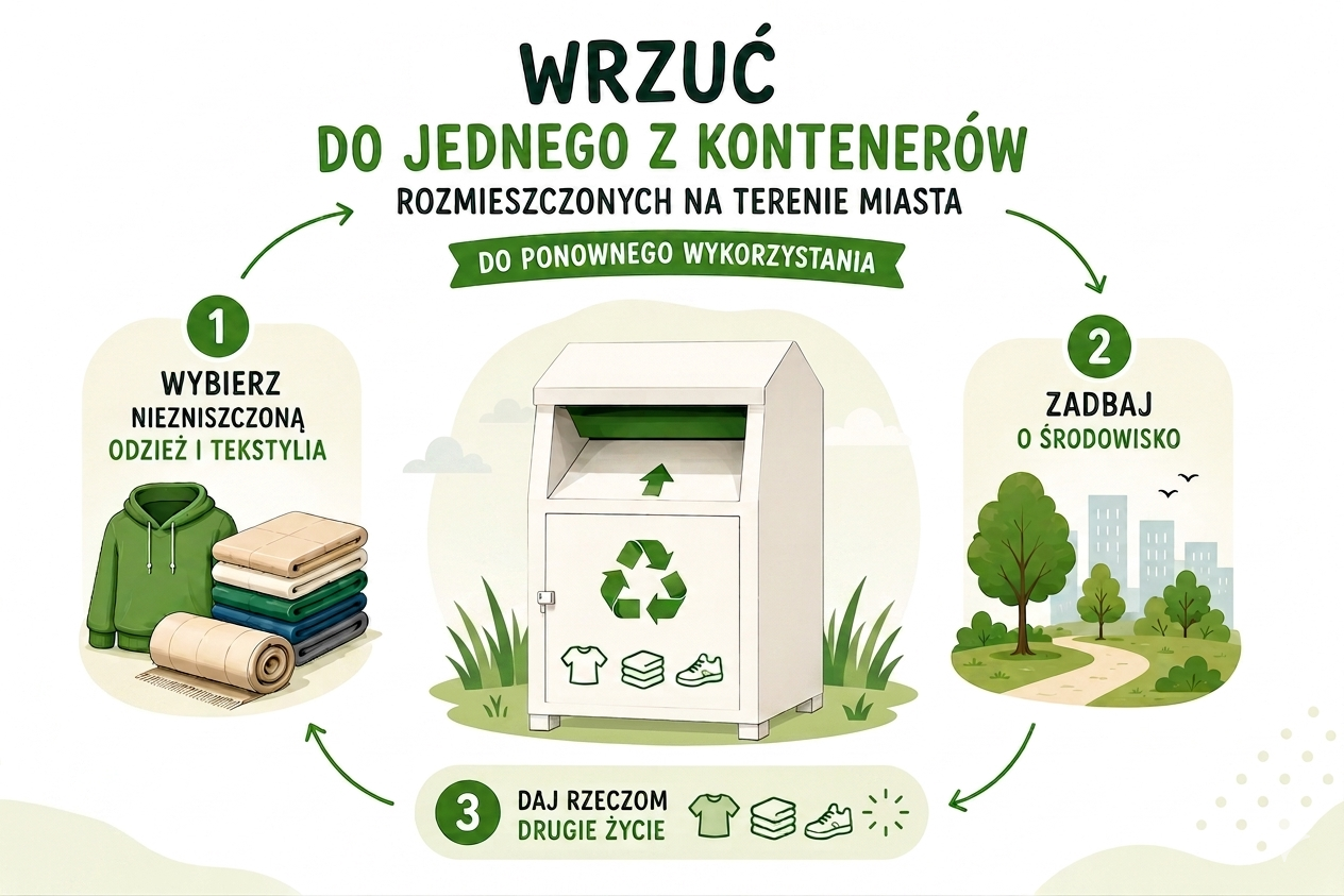 pojemniki na używaną odzież