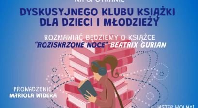 Plakat - Lubiteka - Dyskusyjny Klub Książki dla dzieci i młodzieży
