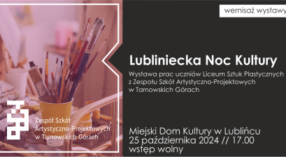 Grafika informująca o wystawie
