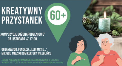Grafika ze stroikiem świątecznym
