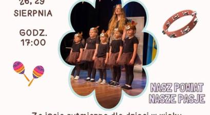 plakat informacyjny teść w opisie wydarzenia