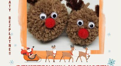 ARTYSTYCZNA SOBOT - RENIFERKOWY KŁĘBUSZEK: ŚWIĄTECZNE WARSZTATY KREATYWNE