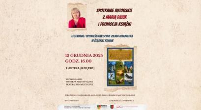 SPOTKANIE AUTORSKIE Z MARIĄ DZIUK