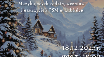 plakat Koncertu świątecznego
