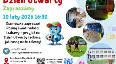 plakat informacyjny teść w opisie wydarzenia