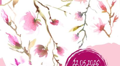 MAGNOLIA W KROPLI AKWARELI – TWÓRCZY PIĄTEK W LUBITECE!