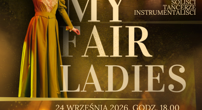 Plakat reklamujący koncert ,,My Fair Ladies'' 