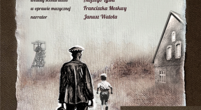 Plakat zapowiadający Monodram „Godajōm mi Helmut”