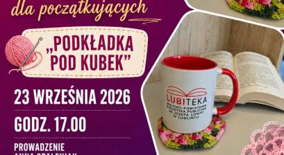 WARSZTATY SZYDEŁKOWANIA DLA POCZĄTKUJĄCYCH - PODKŁADKA POD KUBEK