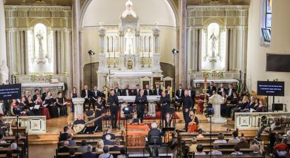  koncert zespołu NFM Wrocław Baroque Ensemble w parafii pw. św. Stanisława Kostki w Lublińcu