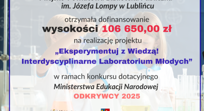 Grafika - informacja o dofinansowaniu 