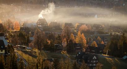 smog nad miastem
