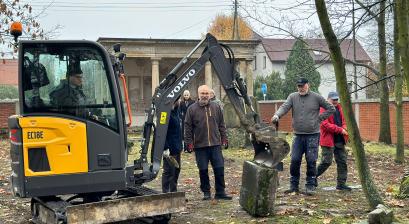 Prace na Cmentarzu Żydowskim 