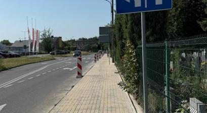 Chodnik przy ul. Cmentarnej 