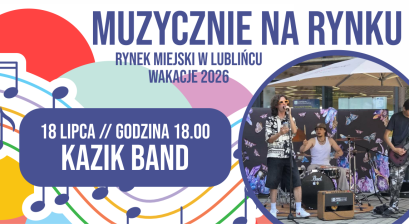 Członkowie zespołu Kazik Band oraz nazwa wydarzenia 