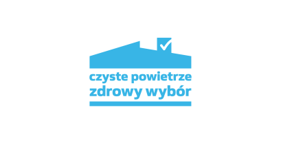 logo czystego powietrza domek