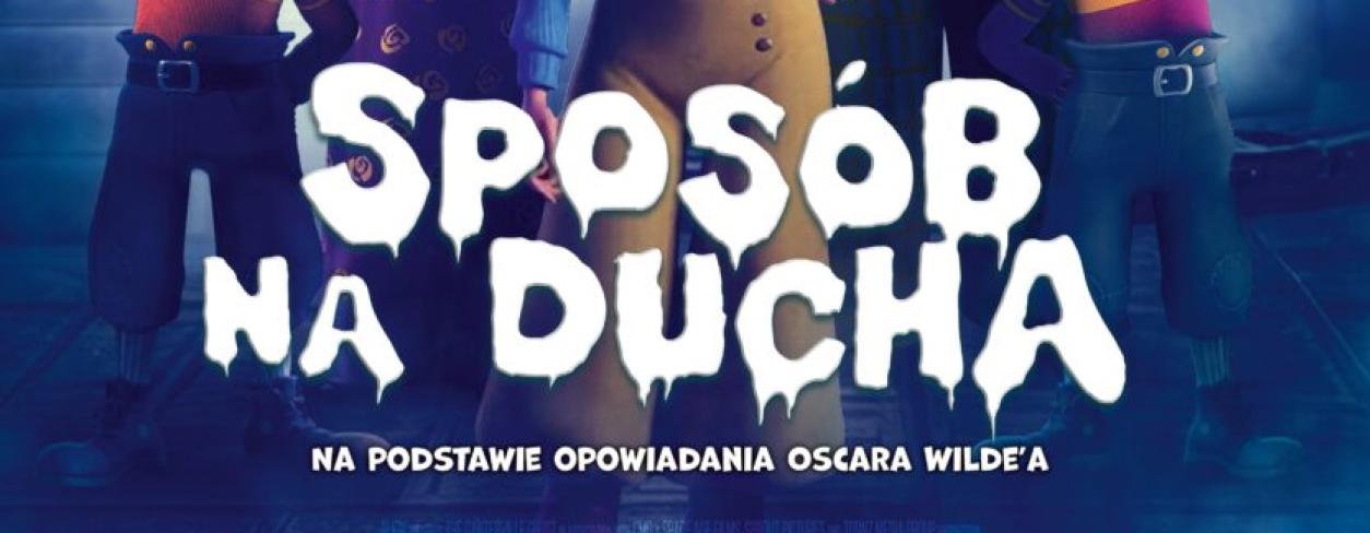 plakat filmu Sprsób na ducha z grafiką głównych bohaterów 