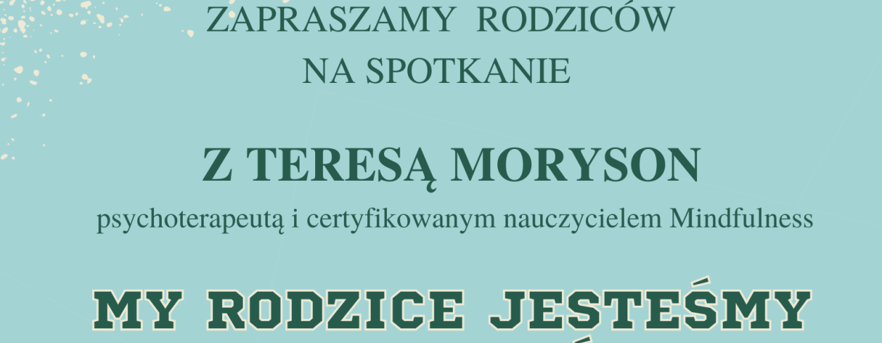 SPOTKANIE DLA RODZICÓW