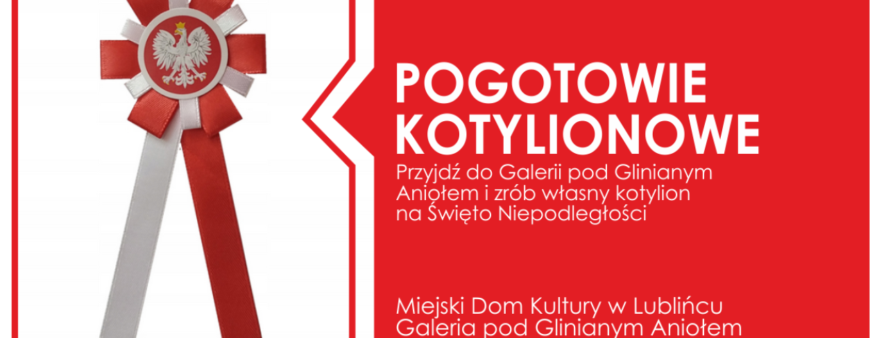 Grafika zapowiadająca wydarzenie ,,Pogotowie Kotylionowe''