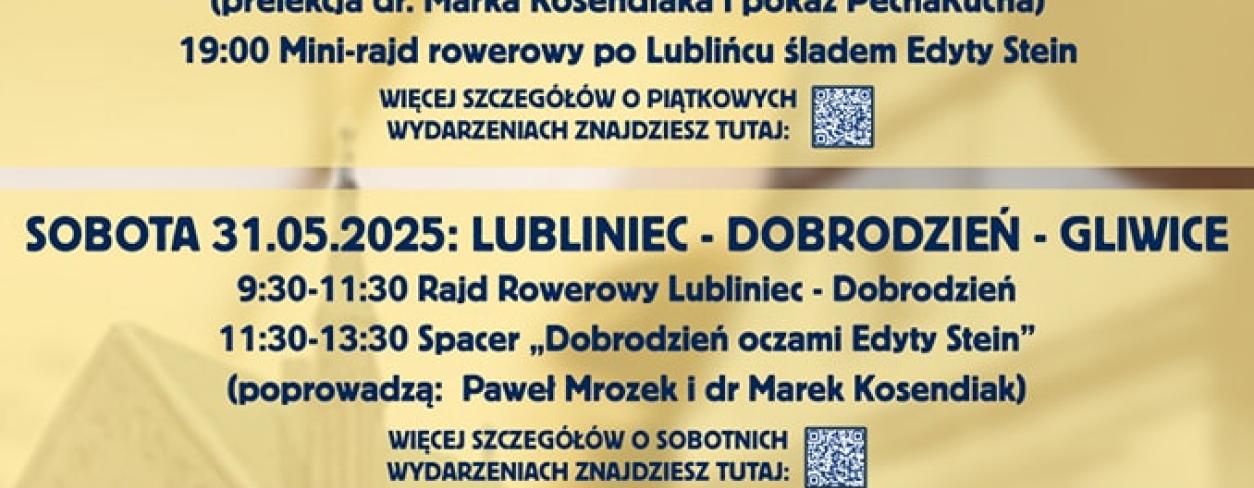 LUBLINIEC: WIĘZI RODZINNE EDYTY STEIN 