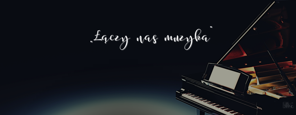 zdjęcie w tle profilu szkoły muzycznej źródło oficjalna  strona fortepian na czarnym tle