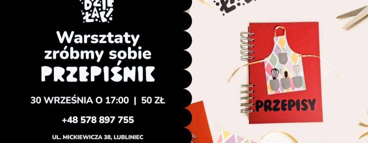 plakat informacyjny teść w opisie wydarzenia