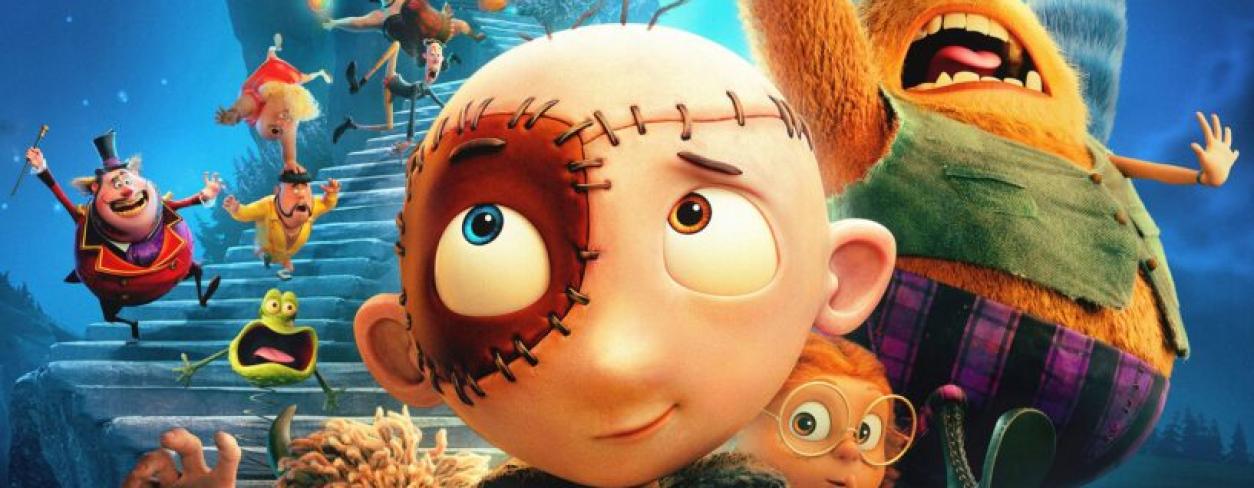 plakat filmowy z postaciami animacji