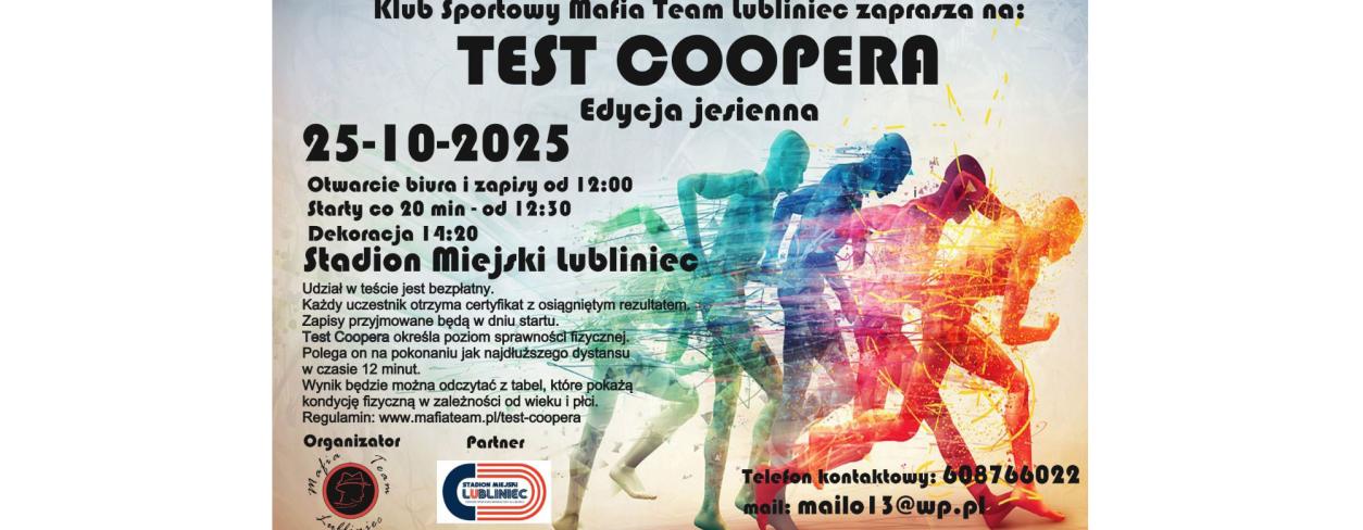 plakat informacyjny teść w opisie wydarzenia