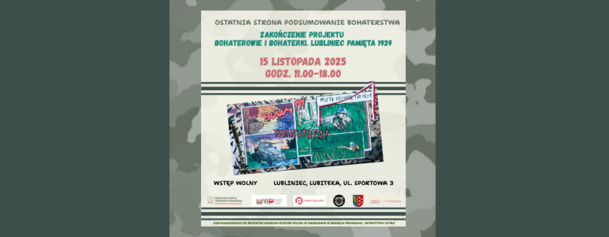 OSTATNIA STRONA. PODSUMOWANIE BOHATERSTWA 