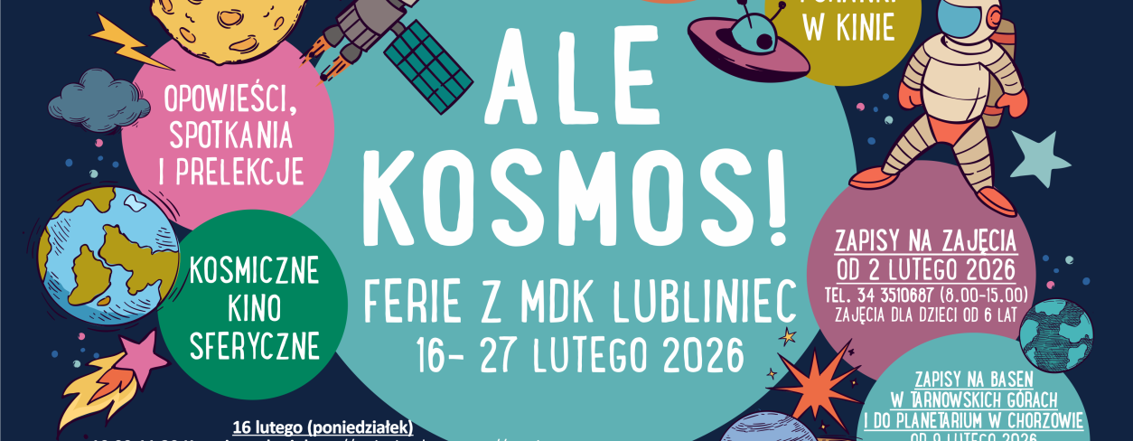 plakat informacyjny teść w opisie wydarzenia