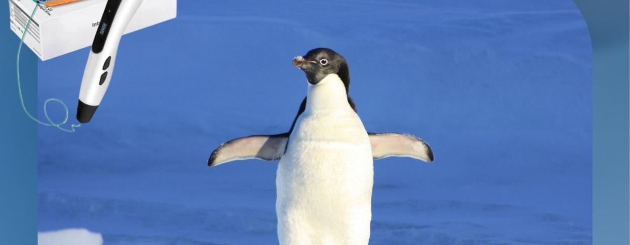 ZAKODOWANA BIBLIOTEKA: PINGWINY NA LODOWEJ ŚCIEŻCE
