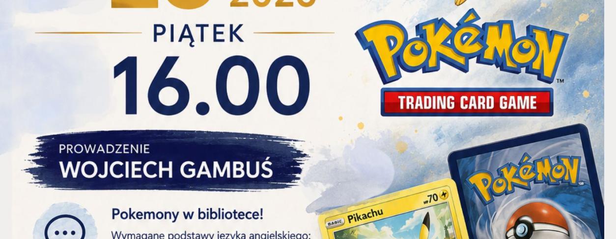 KLUB POKEPARTY -  WAKACYJNE SPOTKANIE Z POKÉMON TCG