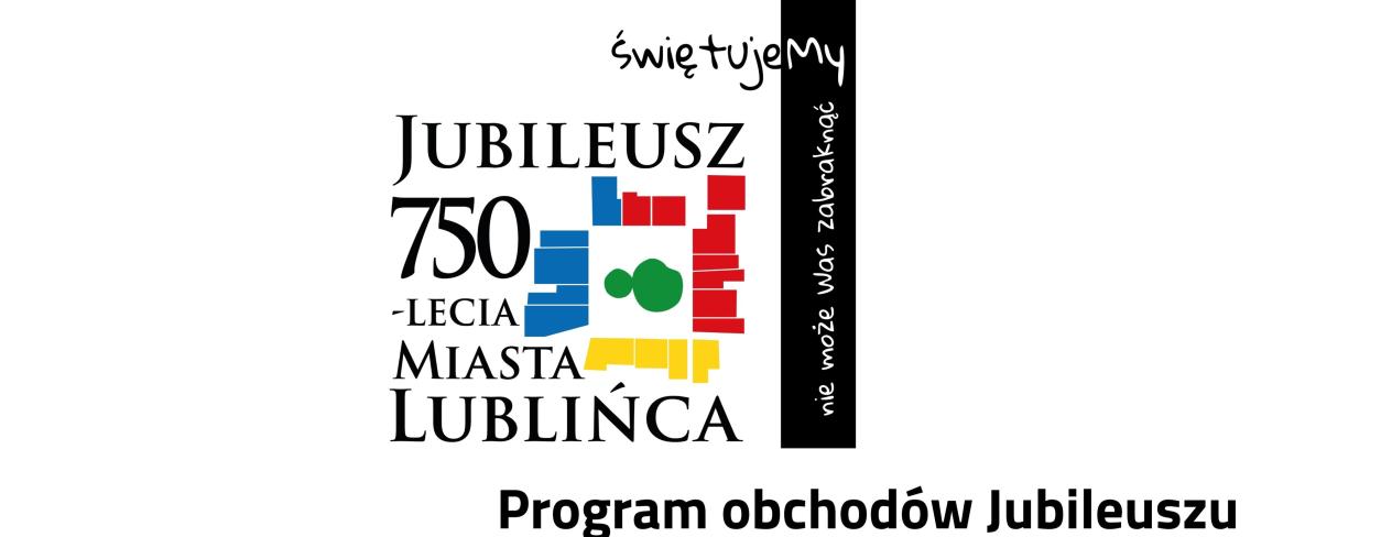 Jubileusz 750-lecia Miasta Lublińca z logo
