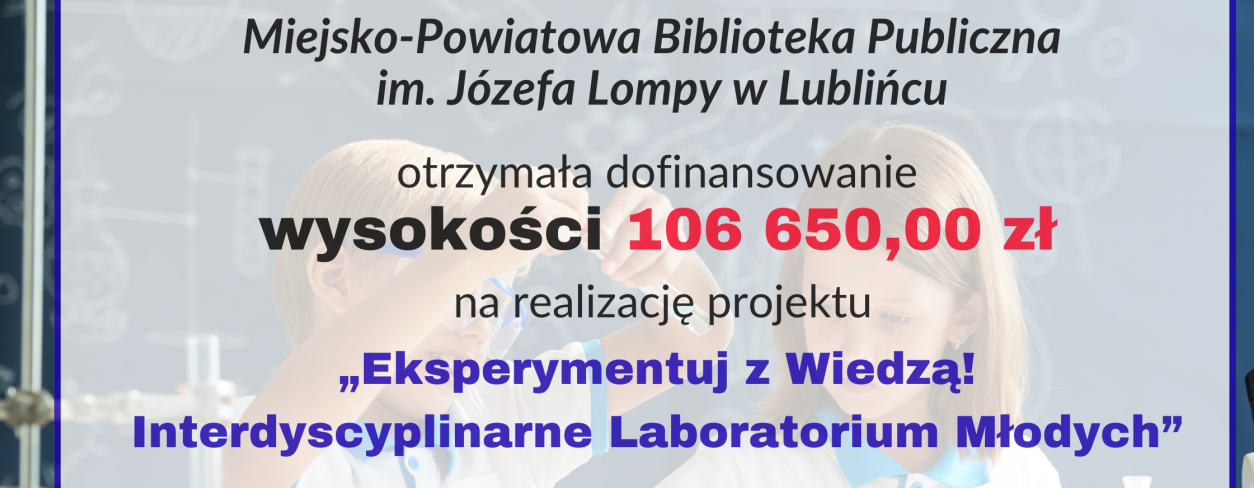 Grafika - informacja o dofinansowaniu 