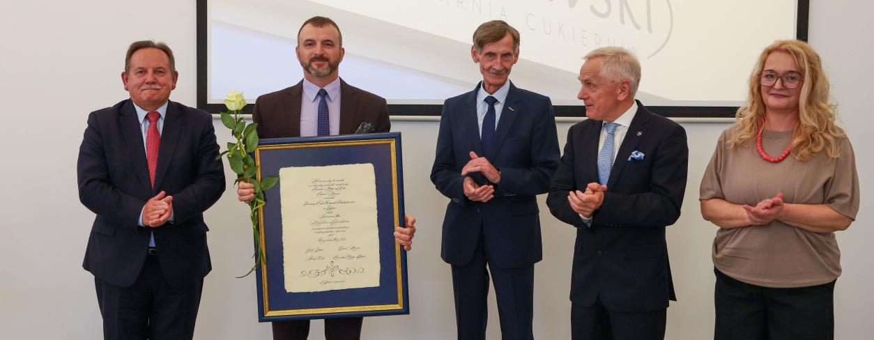 Gala Przedsiębiorczości w Lublińcu, zdobywca  tytułu „Rzemieślnika Roku 2026” dla Michała Łubowskiego z Piekarni Cukierni Łubowski 
