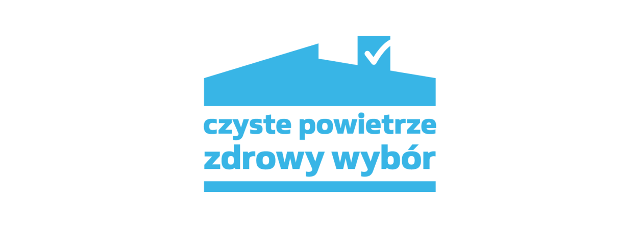logo czystego powietrza domek