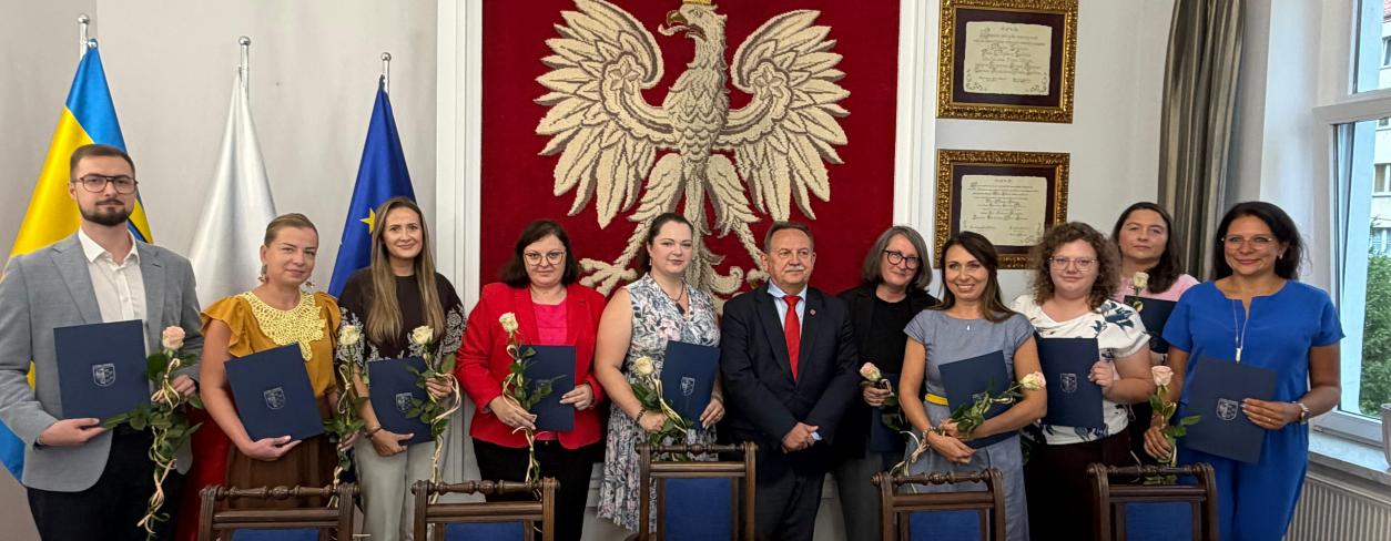 Nauczyciele z aktami mianowania 