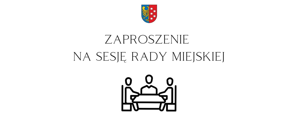 zaproszenie na sesję rady Miejskiej