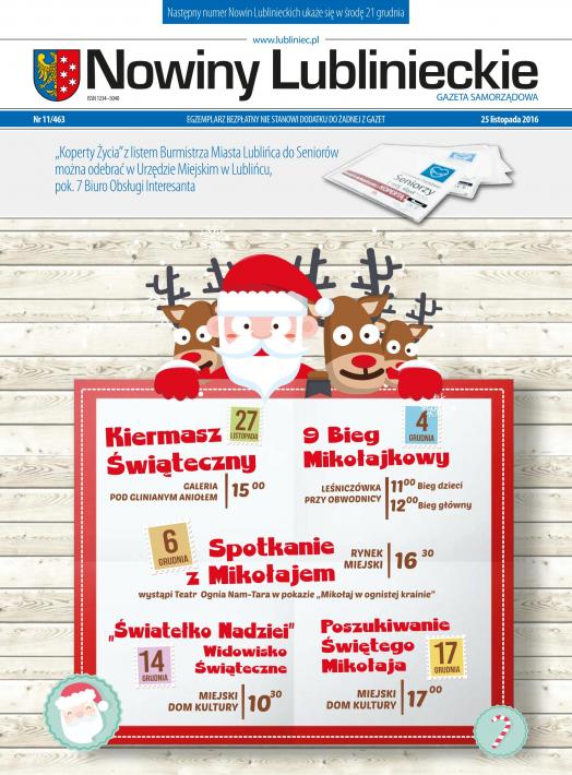 okładka Nowiny Lublinieckie 11/463