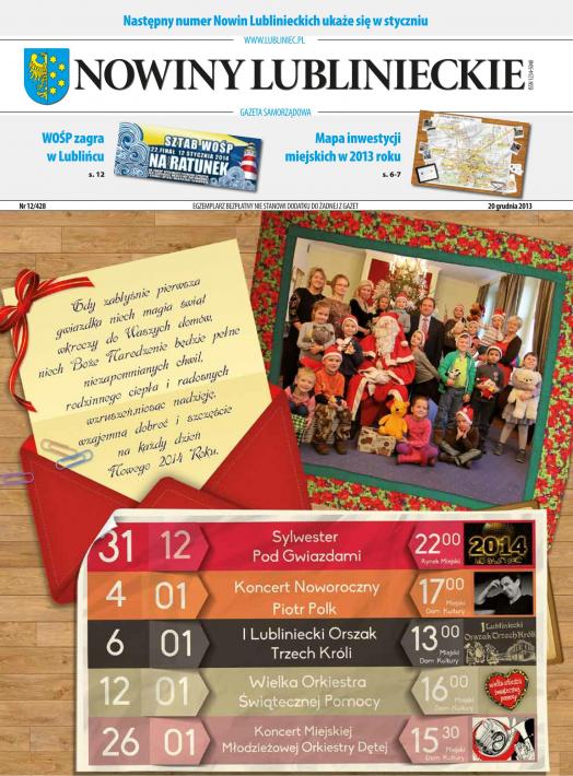 okładka Nowiny Lublinieckie 12/428