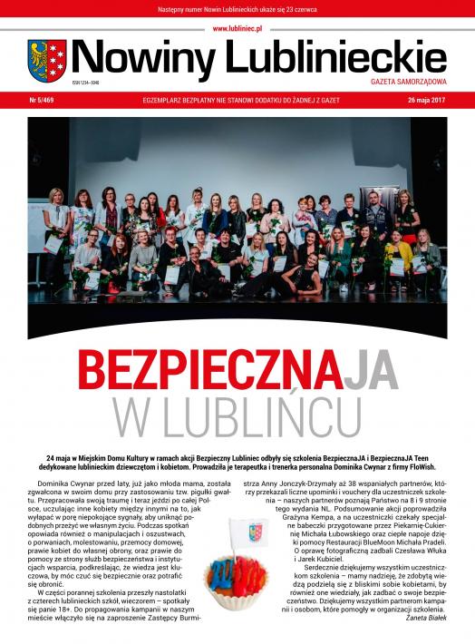okładka Nowiny Lublinieckie 5/469