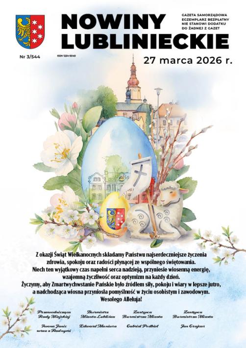 okładka nowin z życzeniami świątecznymi 