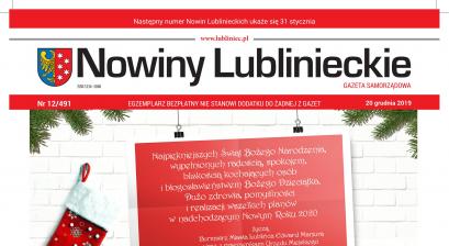 okładka Nowiny Lublinieckie 12/491