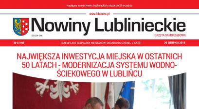 okładka Nowiny Lublinieckie 8/495