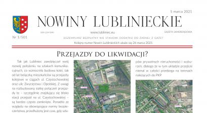 okładka Nowiny Lublinieckie 1/501