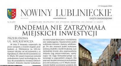 okładka Nowiny Lublinieckie 8/499