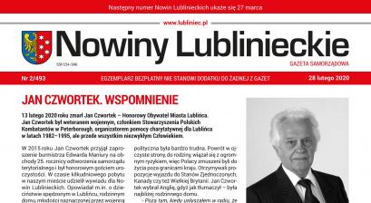 okładka Nowiny Lublinieckie 2/493