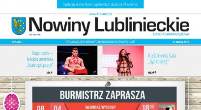 okładka Nowiny Lublinieckie 3/455