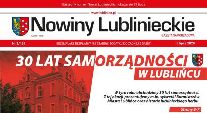 okładka Nowiny Lublinieckie 3/494