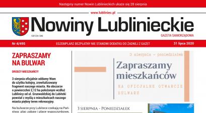 okładka Nowiny Lublinieckie 4/495